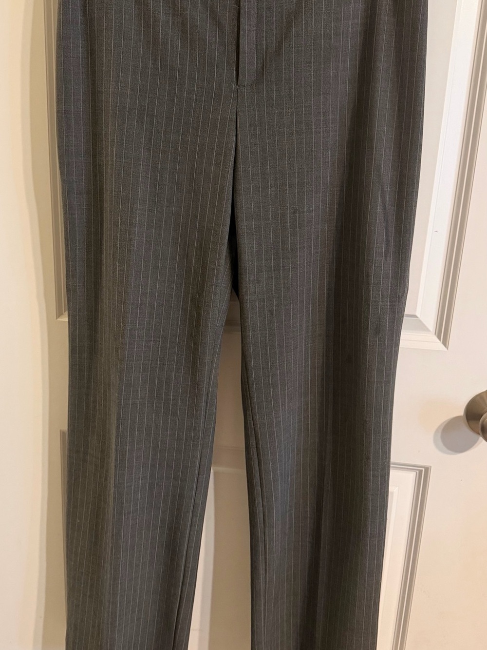 GAP Women's Charcoal Gray Pinstripe Dress Pants